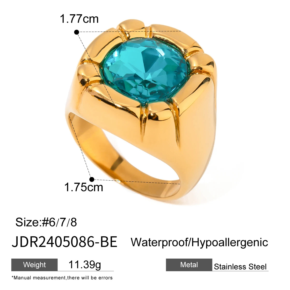 Stud Waterproof Rings