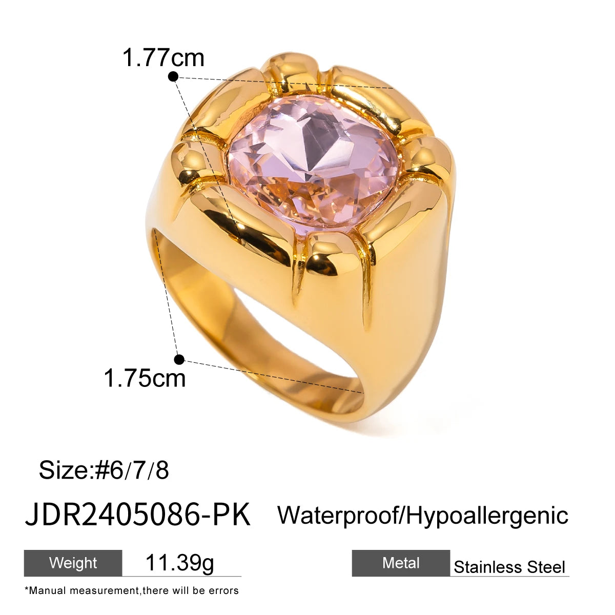 Stud Waterproof Rings