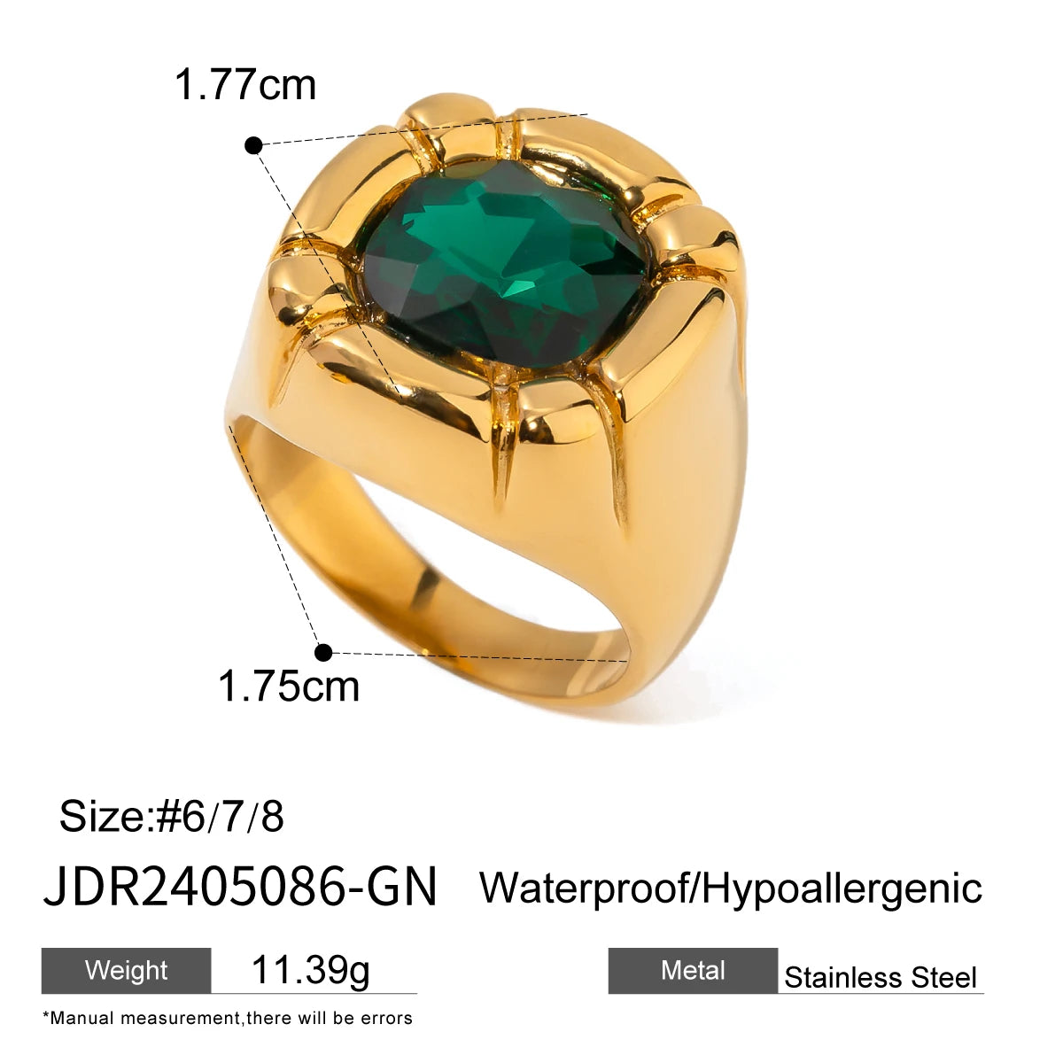 Stud Waterproof Rings