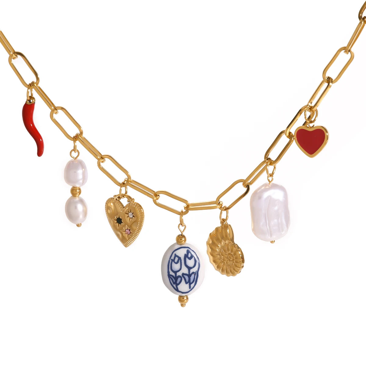 Gold Boho Necklace