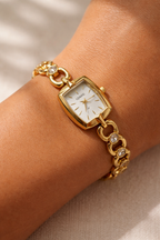 Quartz Diamond Wristwatch - Planet Missy