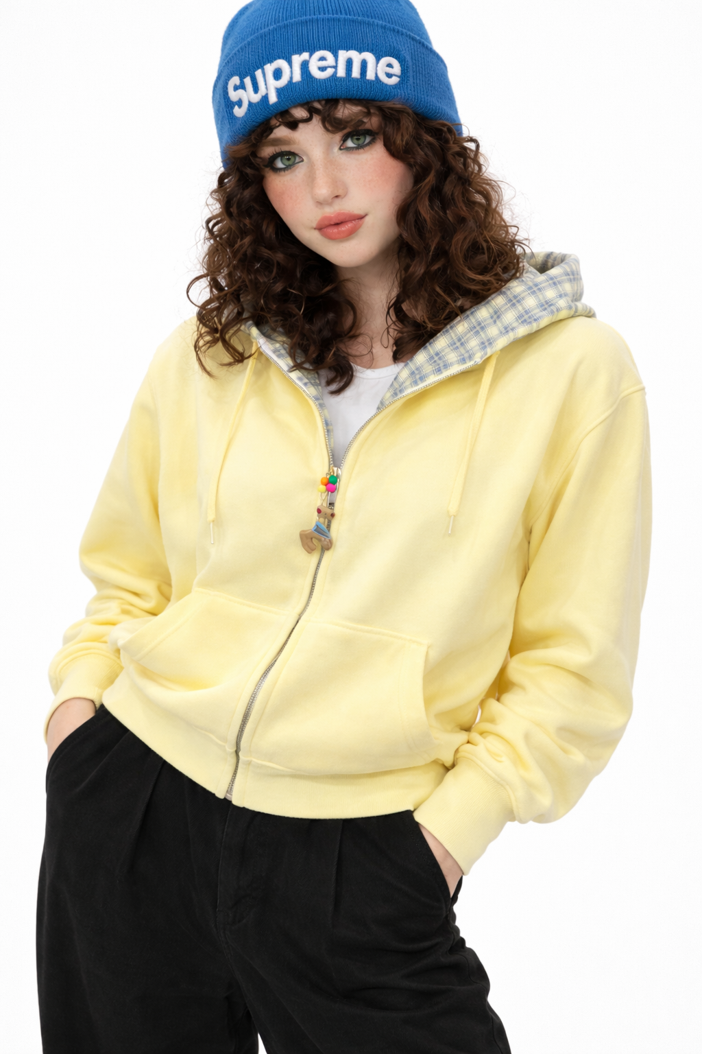 Buter Plaid Hoodie