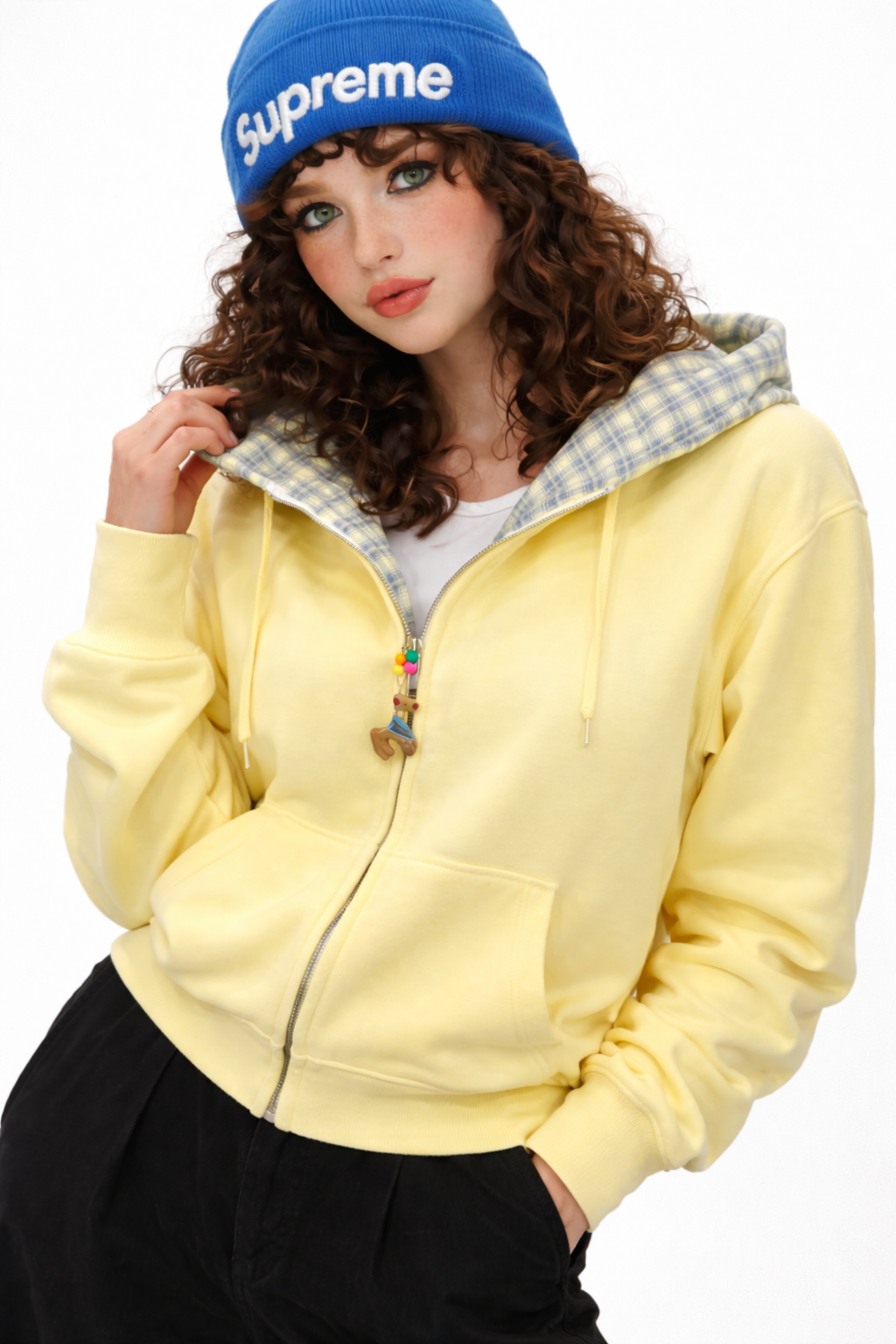 Buter Plaid Hoodie