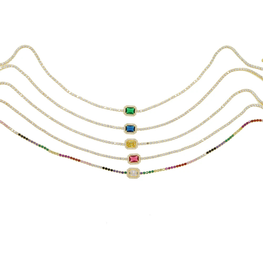Micro Pave Necklace