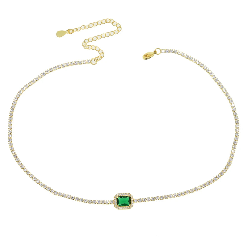 Micro Pave Necklace