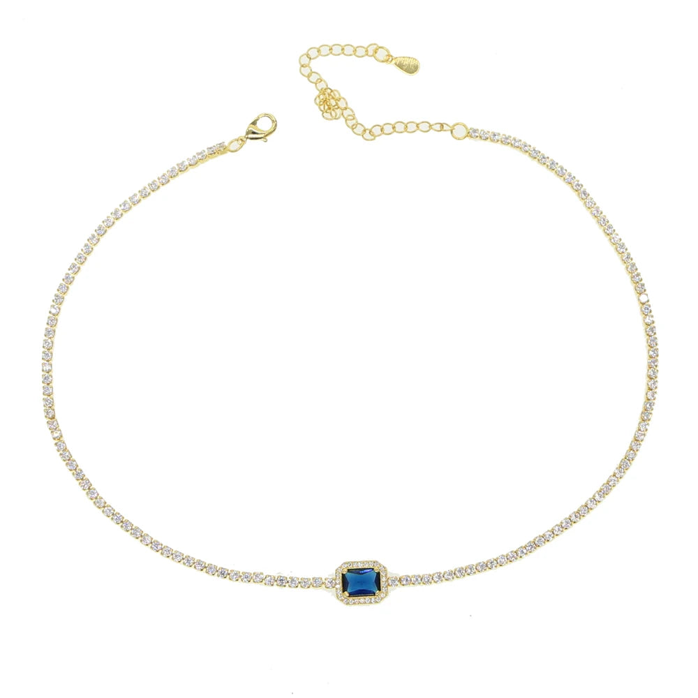 Micro Pave Necklace
