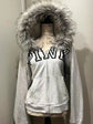 PINK! Fur Hoodie