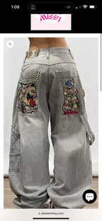 Graffiti Soul Baggy Jeans