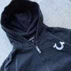 TR Black Zip Up Hoodie