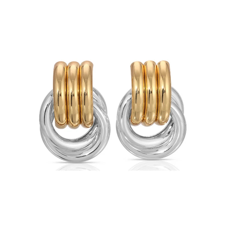 Gold Plated Stainless Earrings