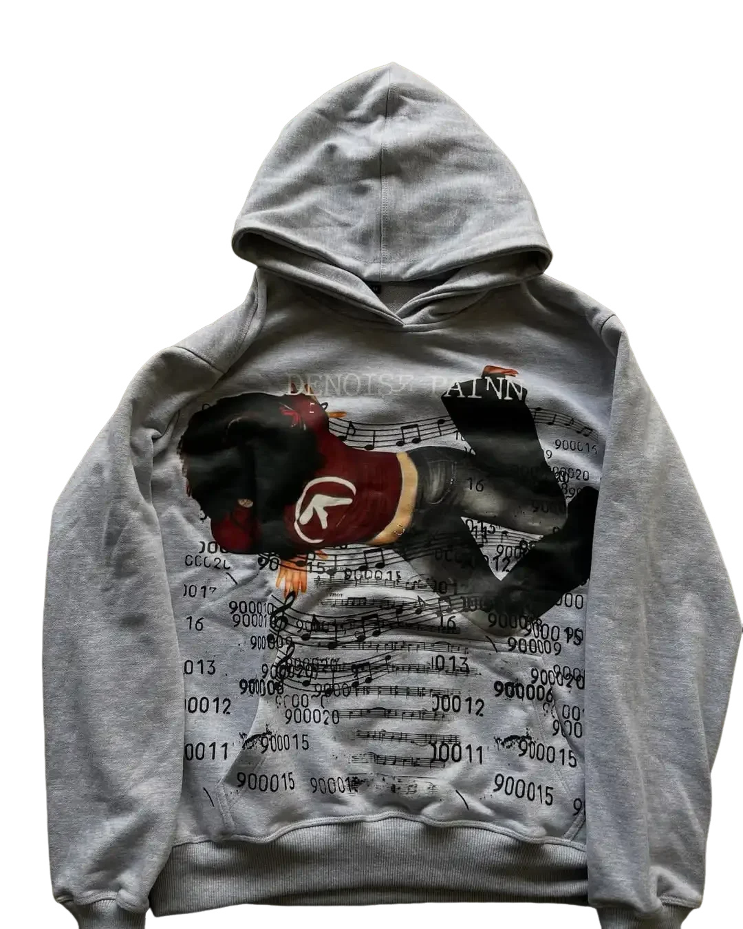 American Star Spotted Banner Hoodies Women Oversized Pullover Sweatshirt Y2k Tops Streetwear Harajuku Couples K Pop Clothes - Planet Missy