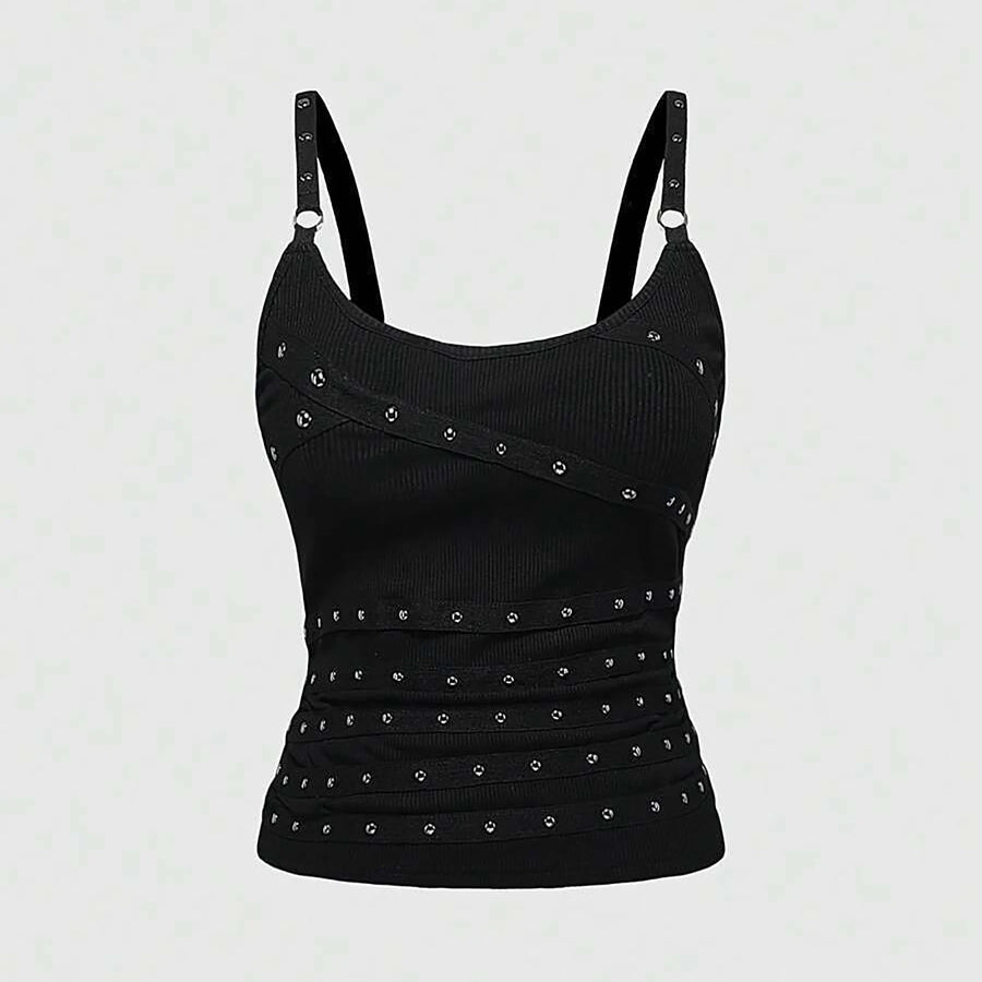 Black Tank Top - Planet Missy