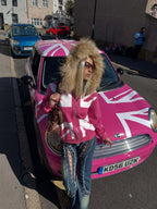 Pink LDN Hoodie - Planet Missy