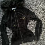 Black 2000's style zip up