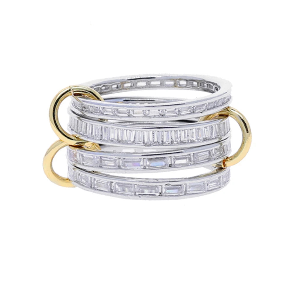 The Luxe Stacked Statement Ring