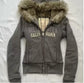 Fur Zip Up Hoodie