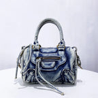 Blue Denim Bag
