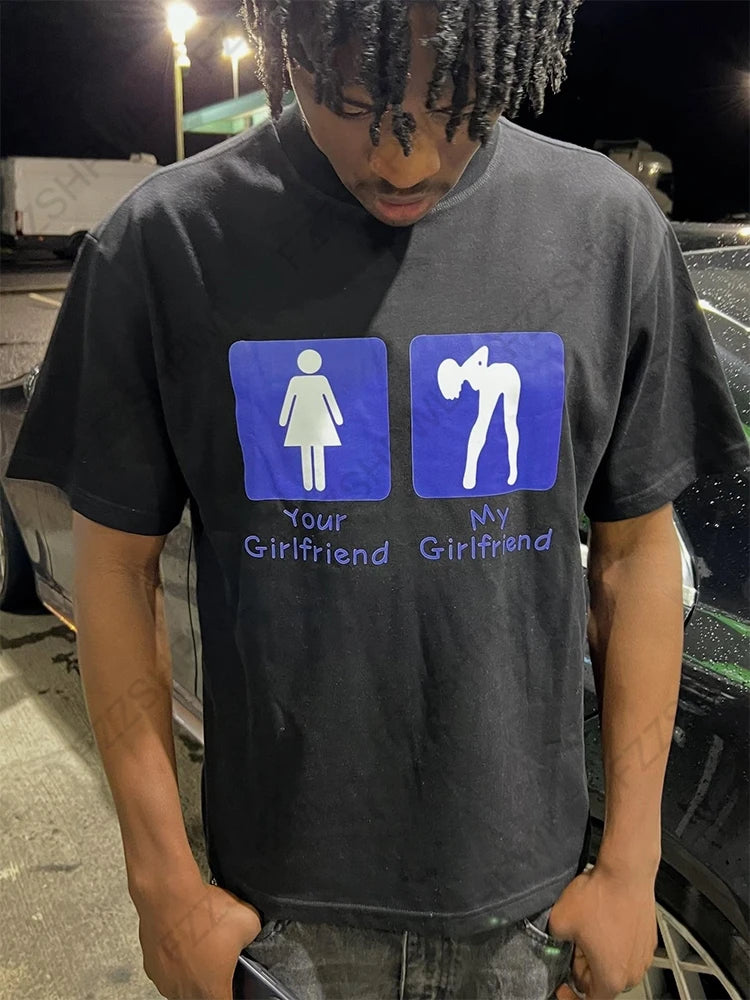 Girlfriend Graphic Tee - Planet Missy