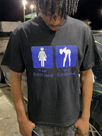 Girlfriend Graphic Tee - Planet Missy