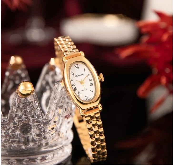 Reloj de pulsera ovalado