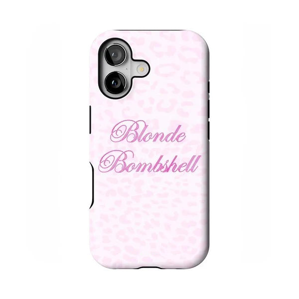 Luxury Clmj Blondes Have More Fun Phone Case for iPhone 17 16e 16 15 14 13 12 11 X XS XR XSMAX 7 8 Air Pro Max Plus Double-layer - Planet Missy