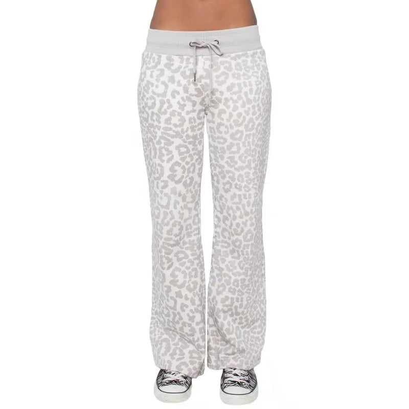 Chándal Y2K con estampado de Leopardo
