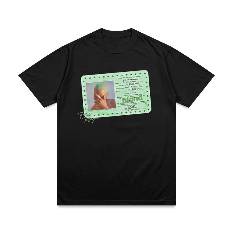New Skateboard T-shirts and ID Card Pictures Printed Pure Cotton Boys Short-sleeved Top Breathable Sweat-absorbent Sports Shirts - Planet Missy