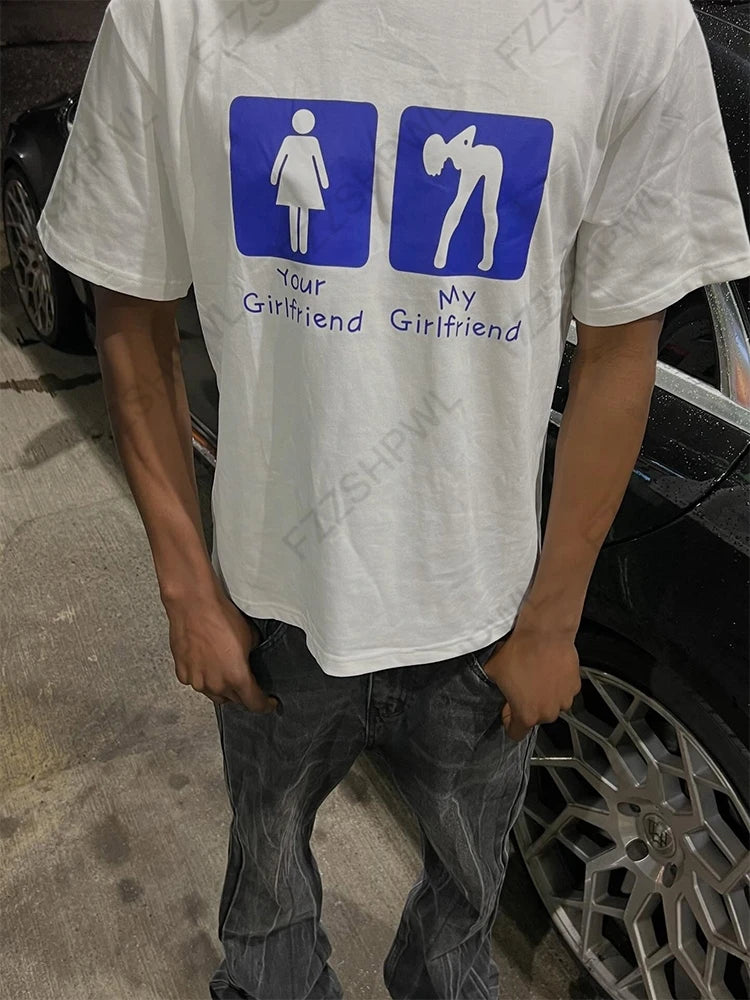 Girlfriend Graphic Tee - Planet Missy