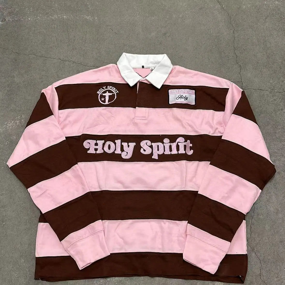 Striped Retro Polo
