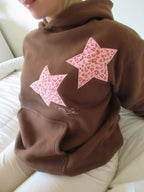 Leopard Star Girl Hoodie