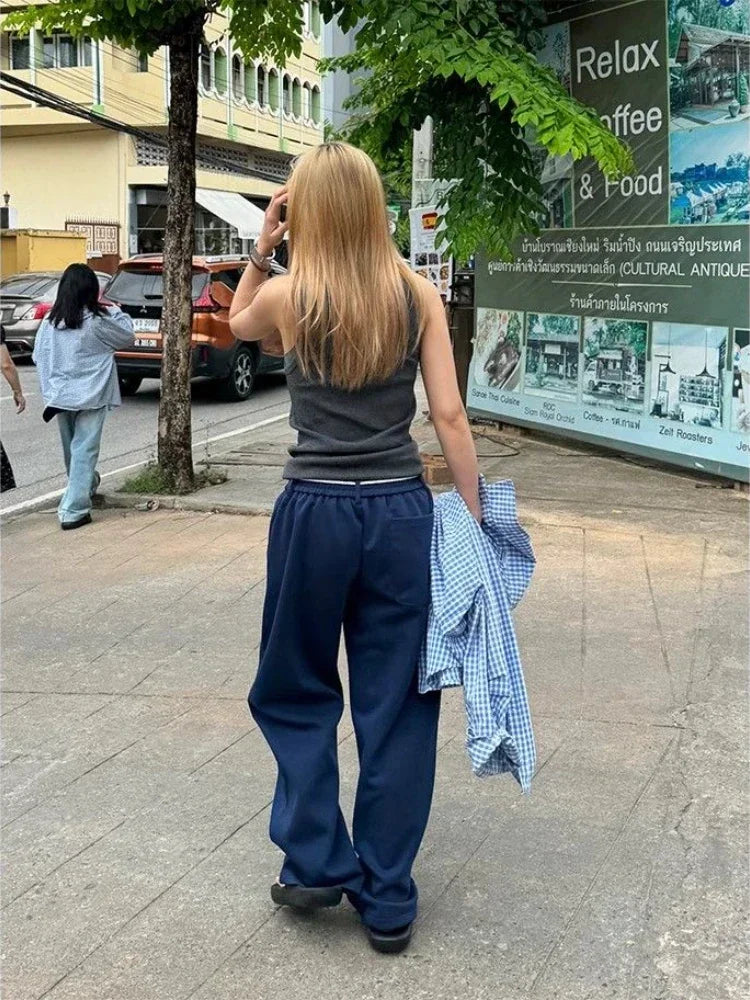 Oversized Belt Joggers