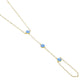 Enamel Evil Eye Charm Chain Bracelet