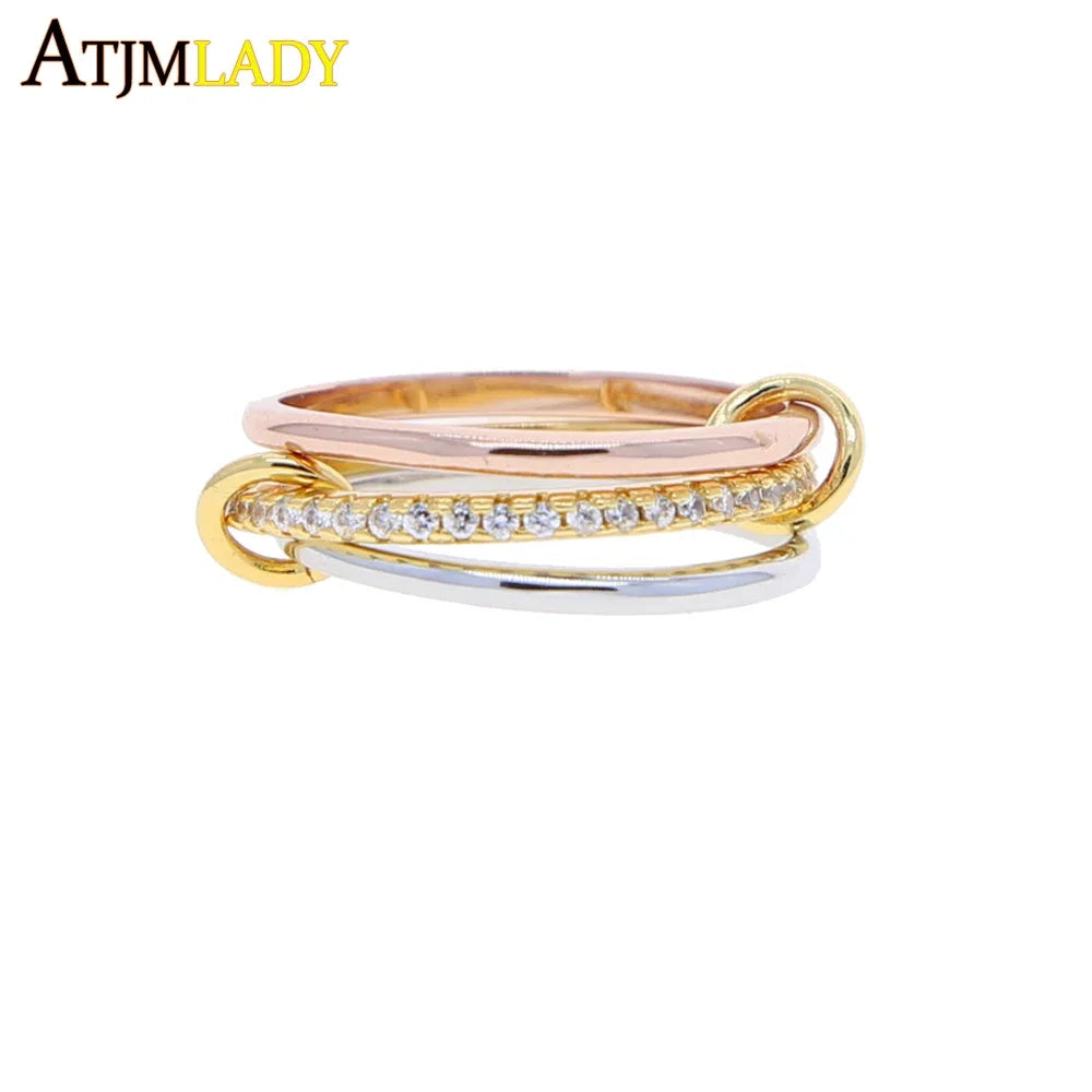 The Luxe Stacked Statement Ring