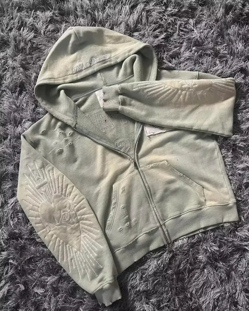 Embroidered Define Sweater