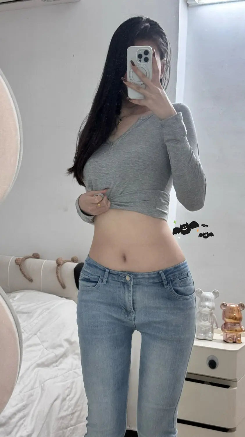 Low Rise Vintage Jeans