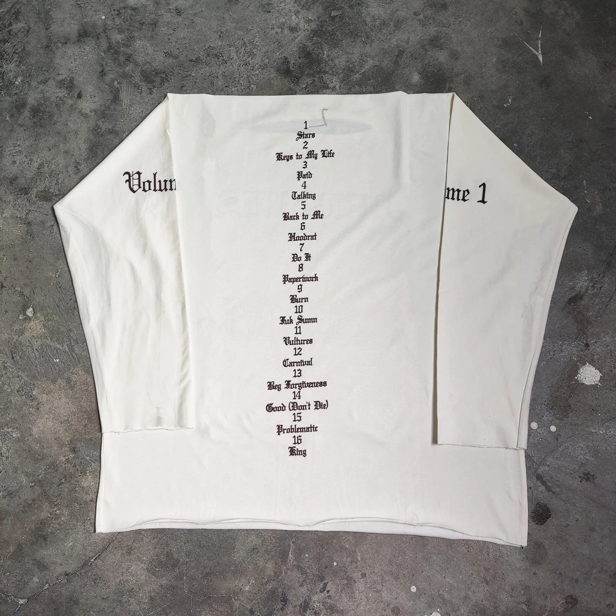 Kanye Long Sleeve Tee