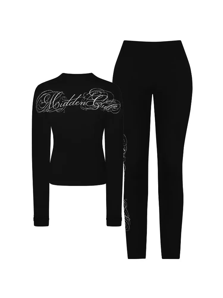 Stamping Printed Two Piece Set
