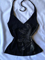 Retro Backless Top - Planet Missy