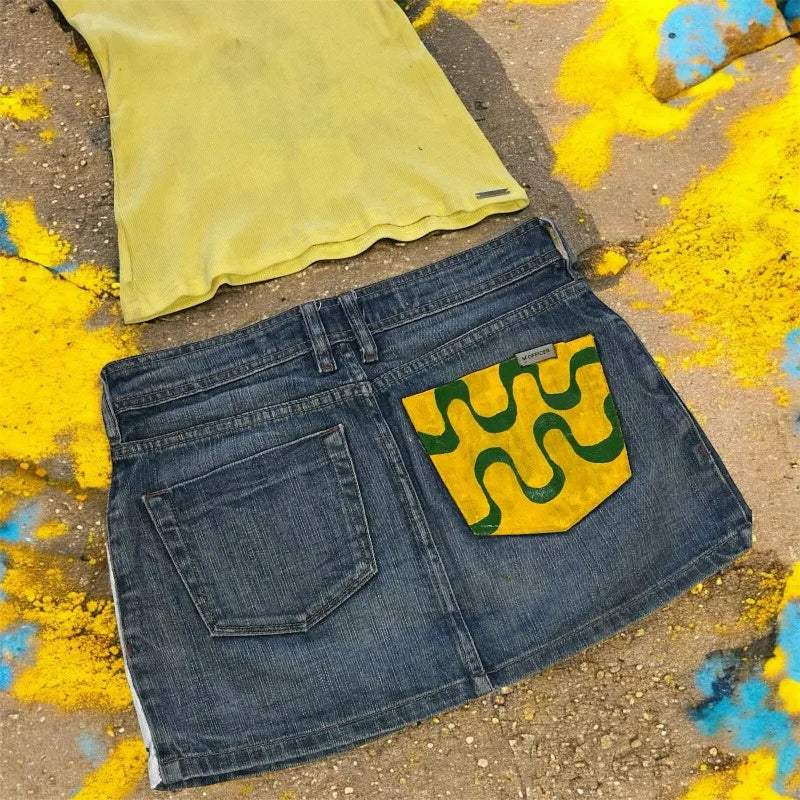 Brazil Applique Skirt
