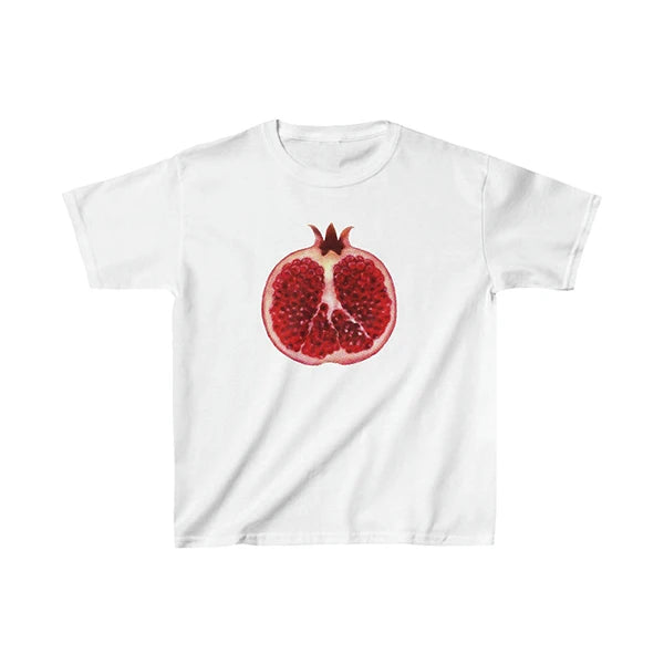 Cute Fruit Print Baby Tees