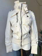 Retro White Winter Jacket