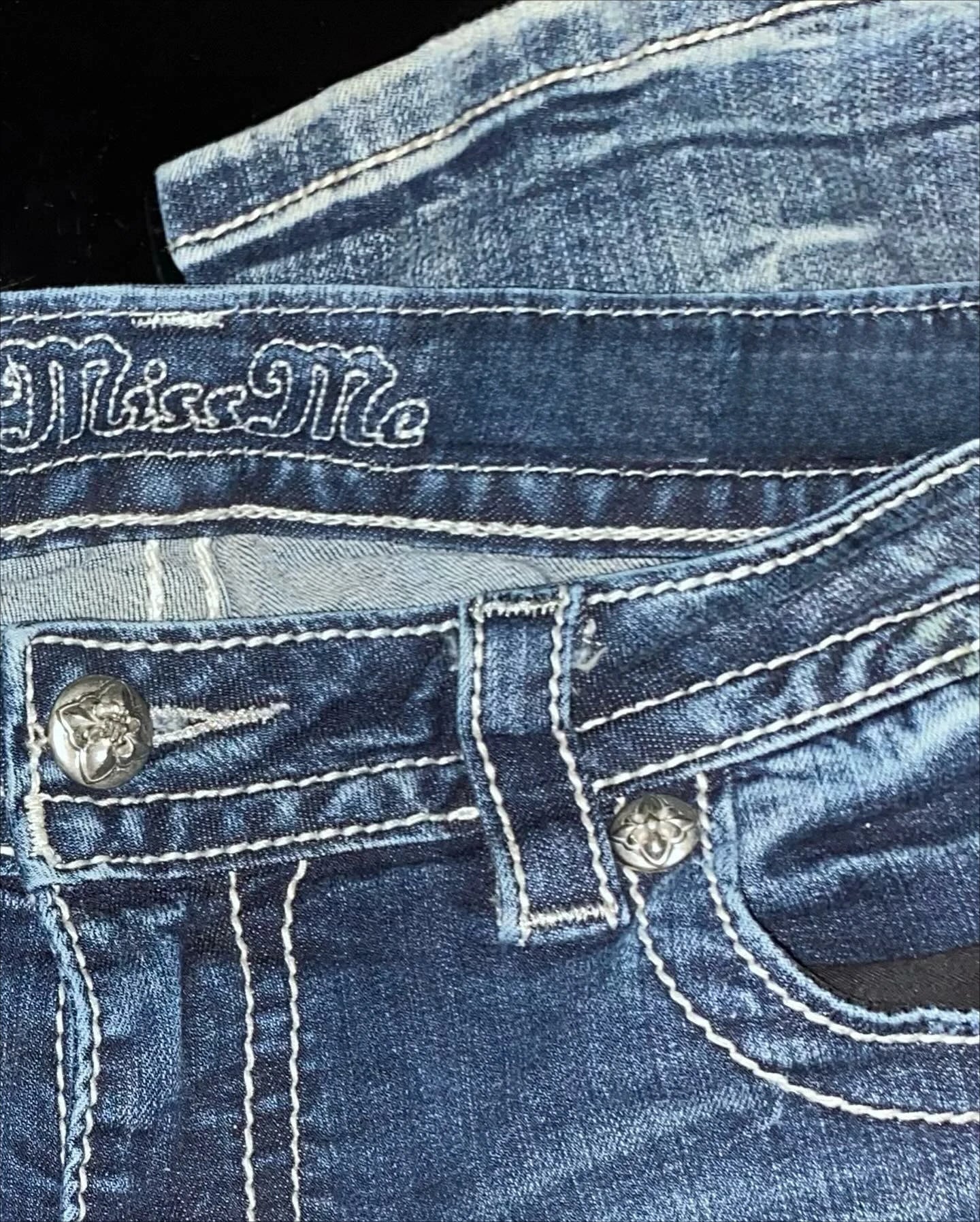 Sequin Wing Jeans