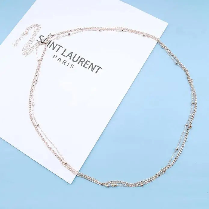 Double Circle Waist Chain