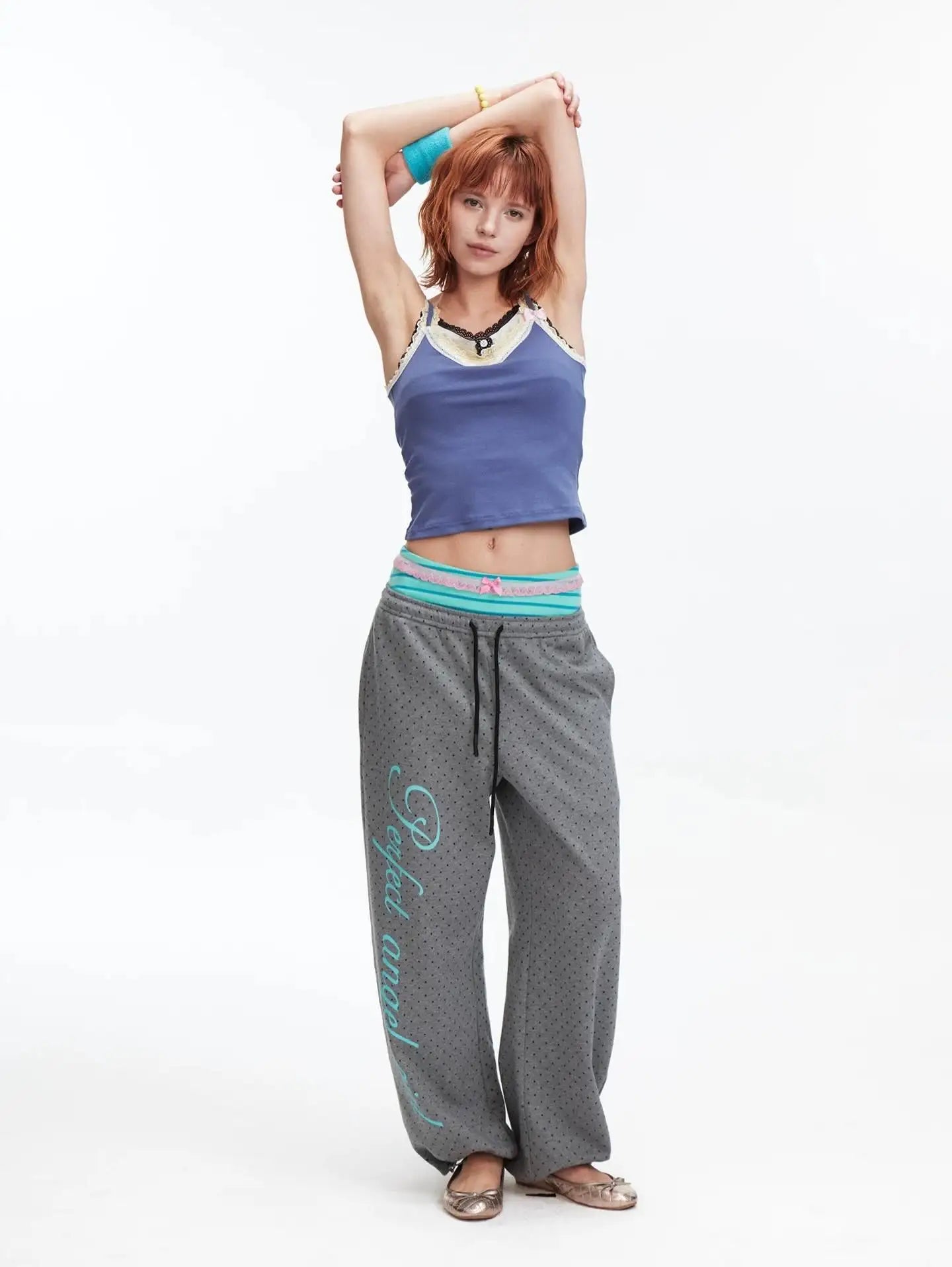 Lace Sweatpants