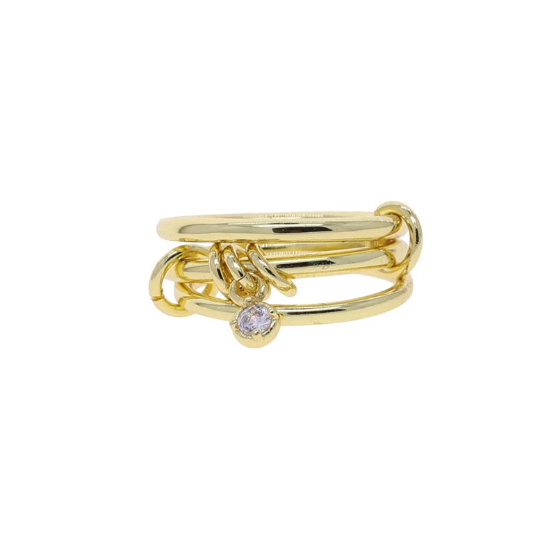 The Luxe Stacked Statement Ring