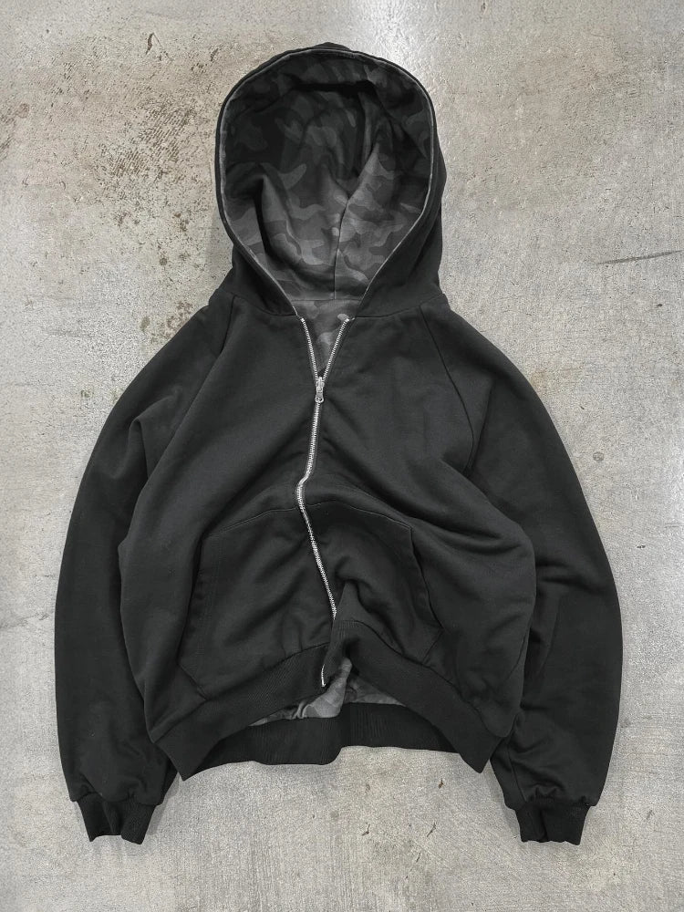 Fade Camo Hoodie - Planet Missy