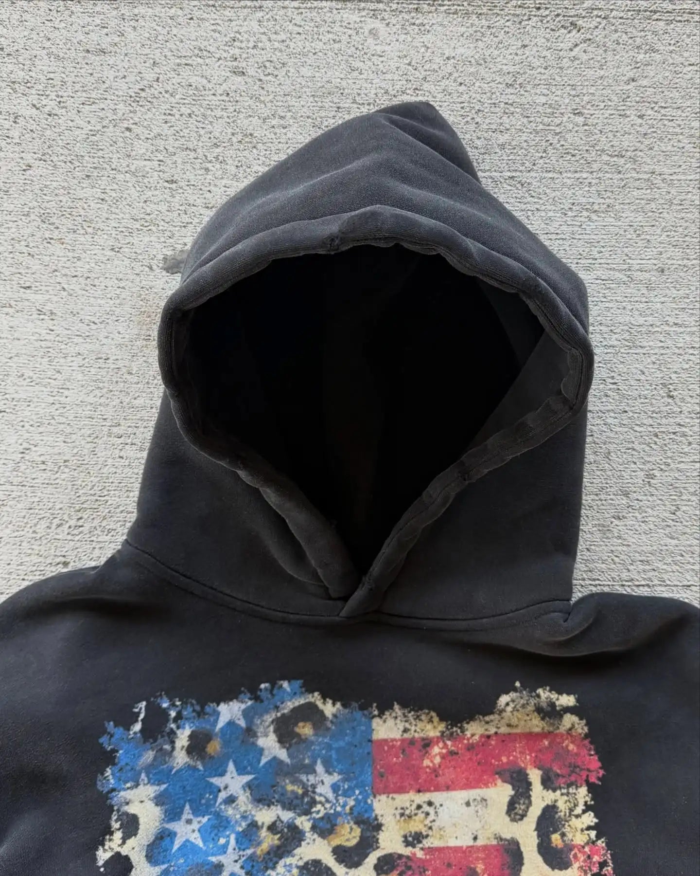 American Star Spotted Banner Hoodies Women Oversized Pullover Sweatshirt Y2k Tops Streetwear Harajuku Couples K Pop Clothes - Planet Missy