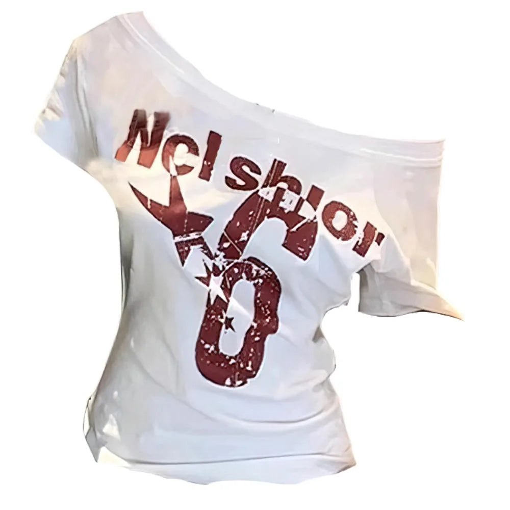 Six Star  Off Shoulder Top