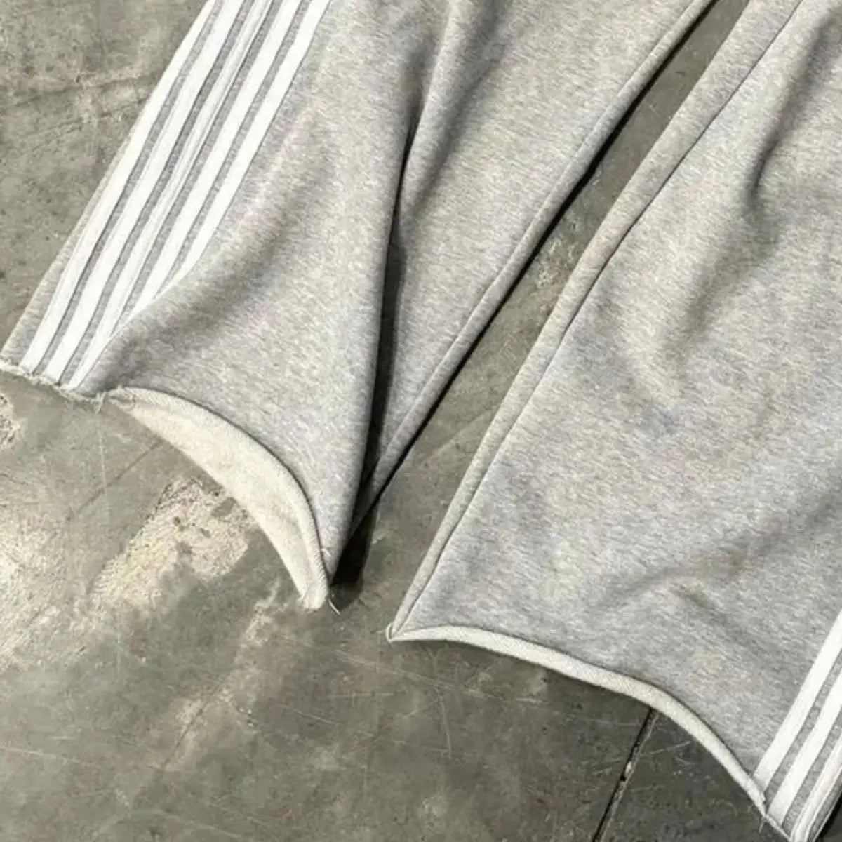 Striped Wide Leg Joggers