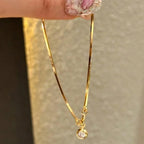 White Rope Chain Bracelet